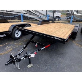 18' Tilt Deck Equipment Trailer Rentals, 7,000 lbs GVWR, Eagle Model E4TB718TA2-13