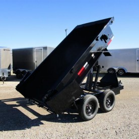 5' x 10' Dump Trailer Rental, 7,000 lbs GVWR, RawMaxx Model SDX10BP7K