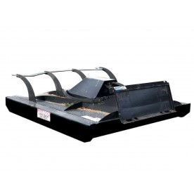 72" Heavy Duty Skid Steer Rental Hydraulic Rotary Brush Cutter