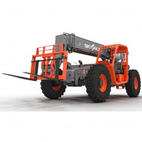 43' Lift Height, Telehandler Rental Extending Boom Forklift, 8,000 lbs Capacity, Skyjack Model TH843