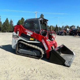 10,000 lbs Track Loader Rental, Enclosed Cab, Heat, AC, High Flow, 2-Speed Travel, Takeuchi Model TL10V2-49