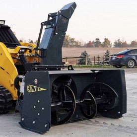 46" Mini Skid Steer Snow Blower