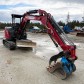 9,500 lbs Mini Excavator, Canopy, 6-WAY ANGLE DOZER BLADE, Hydraulic Thumb, Yanmar Model SV40-25