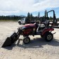 22HP Diesel 4x4 Rental Tractor with Front Loader, Hydrostatic Transmission, Yanmar Model SA223