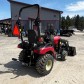 22HP Diesel 4x4 Rental Tractor with Front Loader, Hydrostatic Transmission, Yanmar Model SA223