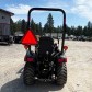 22HP Diesel 4x4 Rental Tractor with Front Loader, Hydrostatic Transmission, Yanmar Model SA223