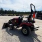 22HP Diesel 4x4 Rental Tractor with Front Loader, Hydrostatic Transmission, Yanmar Model SA223