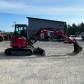 9,500 lbs Mini Excavator, Enclosed Cab, 6-Way Angle Dozer Blade, Hydraulic Thumb, Yanmar Model SV40-2