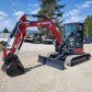 11,000 lbs Mini Excavator Rental, Enclosed Cab, Heat/AC, Hydraulic Thumb, 4-Way Angle Dozer Blade, Yanmar Model ViO50-6A-57
