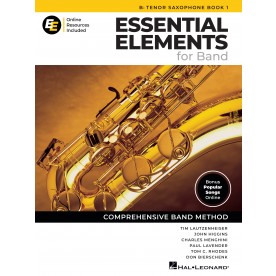 Essential Elements for Band - Bb Tenor Saxophone Book 1 with Online Resources