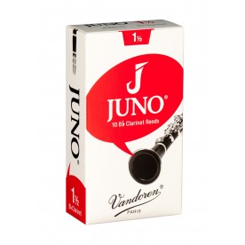 Vandoren Bb Clarinet JUNO Reeds; Strength #1.5; Box of 10