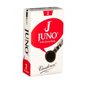 Vandoren Bb Clarinet JUNO Reeds; Strength #2; Box of 10