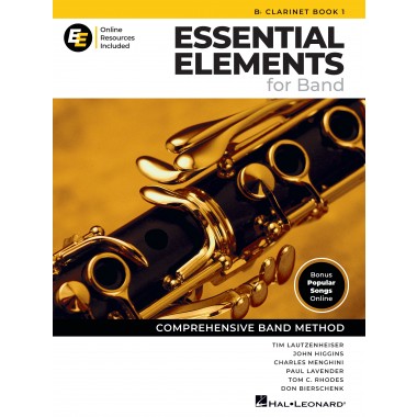 Essential Elements for Band - Bb Clarinet Book 1 with Online Resources