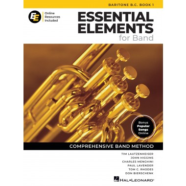Essential Elements for Band - Baritone B.C. Book 1 with Online Resources