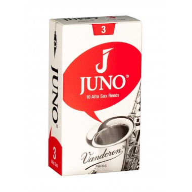 Vandoren Alto Sax JUNO Reeds; Strength #3; Box of 10